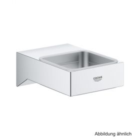 GROHE Selection Cube Halter für Glas/Seifenschale/-spender chrom, 40865000