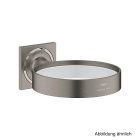 GROHE Allure Halter f. Seifenschale, Föneinsatz hard graphite geb., 40963AL1