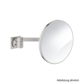 GROHE Allure Kosmetikspiegel Wandmontage supersteel, 40967DC1