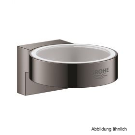 GROHE Selection Halter für Glas, Seifenspender hard graphite, 41027A00