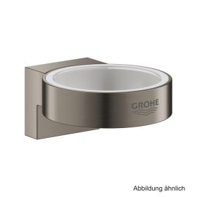 GROHE Selection Halter für Glas, Seifenspender hard graphite geb., 41027AL0