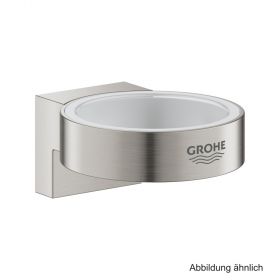 GROHE Selection Halter für Glas, Seifenspender supersteel, 41027DC0