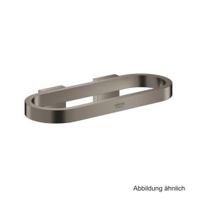 GROHE Selection Handtuchring und Halter hard graphite gebürstet, 41035AL0