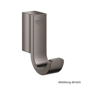 GROHE Selection Bademantelhaken einfach hard graphite, 41039A00