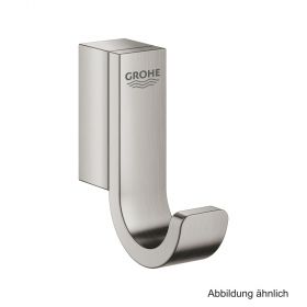 GROHE Selection Bademantelhaken einfach supersteel, 41039DC0