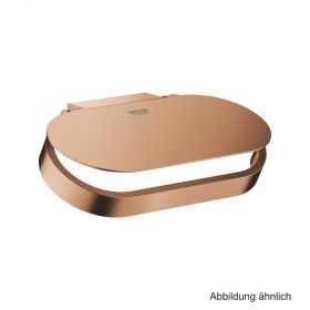 GROHE Selection WC -Papierhalter mit Deckel warm sunset gebürstet, 41069DL0