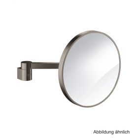 GROHE Selection Kosmetikspiegel hard graphite gebürstet, 41077AL0