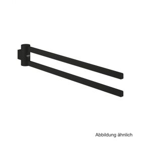 GROHE Selection Handtuchhalter 2-armig schwenkbar phantom black, 41219KF0