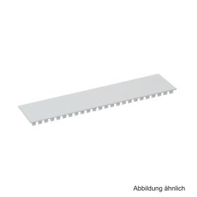 Abdeckstreifen ADS12W 219 x 54 mm, weiß, 10 Stück