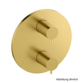 Damixa Silhouet / Merkur Thermostat, Farbe "Messing gebürstet", 7670679