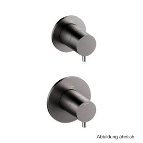 Damixa Thermostat und 2-Wege-Umsteller, Farbe "Graphitgrau", 7671255