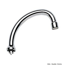 GROHE Rohrauslauf schwenkb. m. Anschlag u. 144mm Ausladg., verchromt 13076000