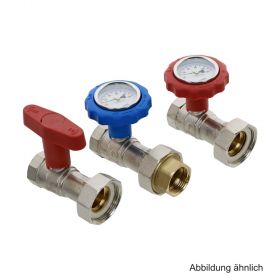 Pumpen- und Rücklaufabsperrset für Umwälzpumpen, 1 1/4"