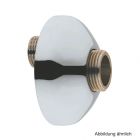 GROHE S-Anschluss Exzenter 12,5 mm 1/2" x 3/4" chrom, 12006000