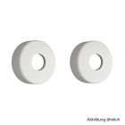 Damixa Wandrosette für AG 3/4", 2er-Set, Farbe "Weiß", 1364321