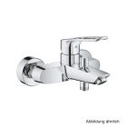 GROHE Eurosmart EH-Wannenbatt. Wandmontage offener Hebel chrom, 25241003