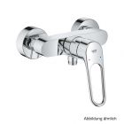 GROHE Eurosmart EH-Brausebatt. Wandmontage offener Hebel chrom, 25242003