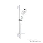 GROHE Rainshower 130 SmartActive Brausestangenset 600mm moon white/chrom