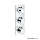 GROHE Grohtherm F Unterputzventil 3-fach FMS ohne UP-Körper chrom, 26880000