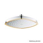 GROHE Grandera 210 Kopfbrause Strahlart Rain chrom/gold, 26898IG0