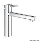 GROHE Concetto EH-SPT-Batterie ausziehbarer Mousseur chrom, 31129001