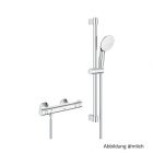 GROHE Grohtherm 800 THM-Brausebatt. mit Brausegarnitur 600mm chrom, 34565002