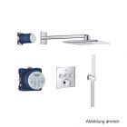 GROHE UP-Duschsystem SmartControl Mischer eckig 3 ASV chrom, 34712000