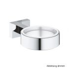 GROHE Essentials Cube Halter für Becher, Seifenschale, Seifenspender chrom