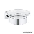 GROHE Essentials Cube Seifenschale mit Halter chrom, 40754001