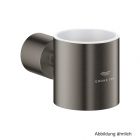 GROHE Atrio Glashalter hard graphite gebürstet, 40884AL0