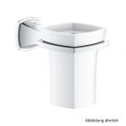 GROHE Grandera Halter mit Keramik-Mundspülglas chrom, 40909000