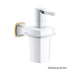 GROHE Grandera Halter mit Keramik- Seifenspender chrom/gold, 40910IG0